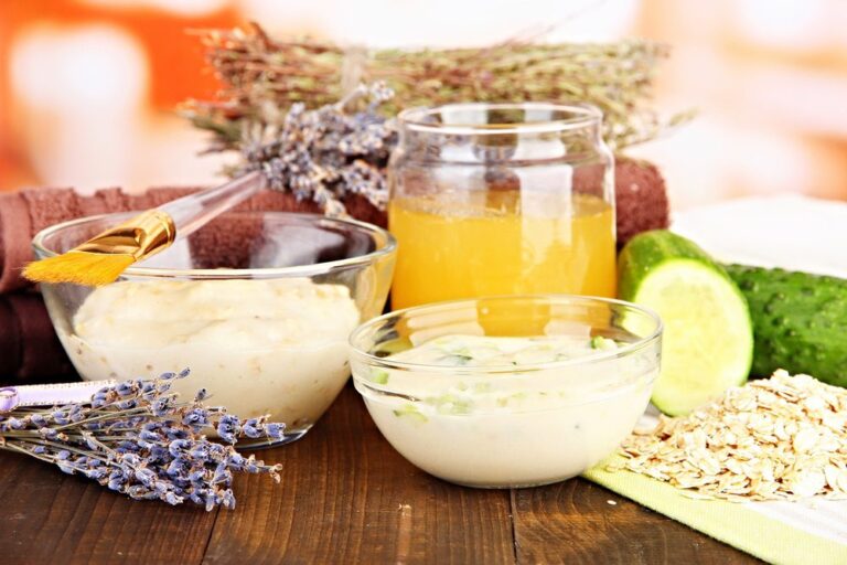 Ingredientes naturales para el cuidado de la cara