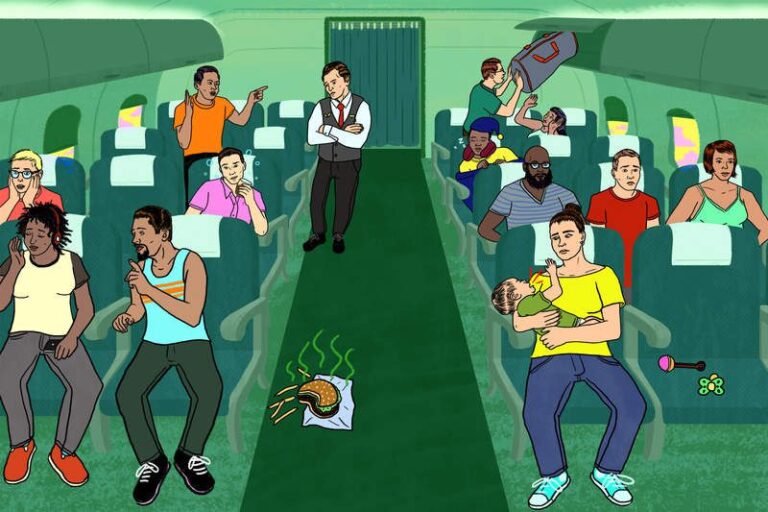 Reglas no escritas al viajar en avión