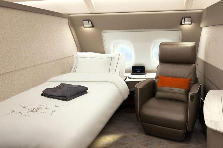 Aerolínea presenta las lujosas suites de sus aviones