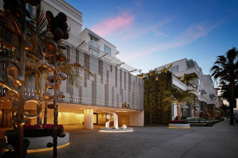 El hotel de lujo en Beverly Hills donde las celebridades se hospedan