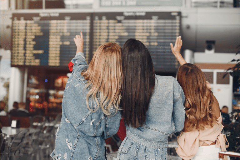 1,2,3… Prepárate para viajar con tus amigas