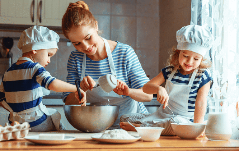 Cocina con tus hijos