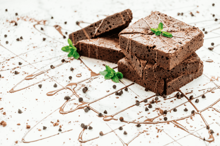 ¿Antojo de brownies con vino tinto?